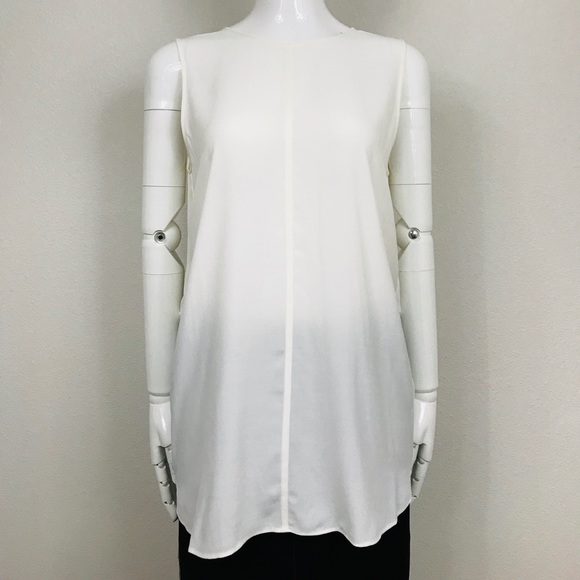 ALEXANDER WANG draped back panel blouse
